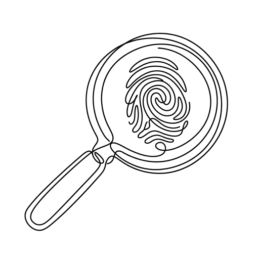 Forensics illustration